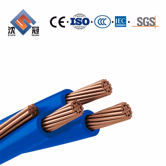 Cavo sotterraneo Shenguan in PVC / XLPE isolato Cavo flessibile per edificio di controllo Cavo elettrico Cavo di alimentazione a bassa tensione