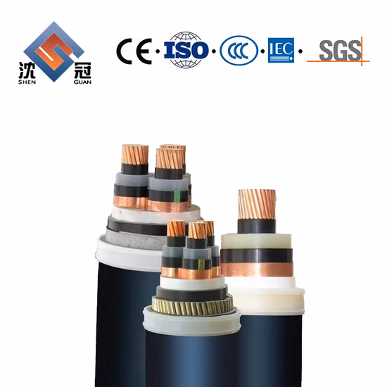Shenguan Copper Power XLPE/PVC isolato 4 Core 25mm 70mm 16mm Swa Cavo di alimentazione elettrico a bassa tensione corazzato Cavo sotterraneo