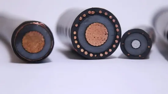 Cavo di alimentazione elettrica corazzato Swa 0.6/1kv isolato XLPE/PVC del conduttore di rame/alluminio di bassa tensione