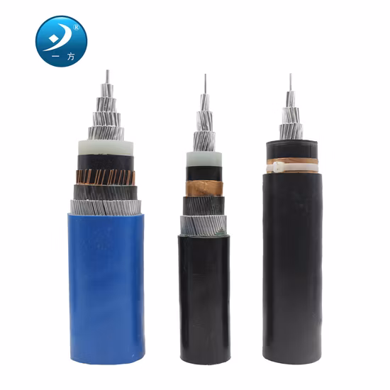 Cavo in rame a bassa tensione a media tensione isolato in PVC XLPE