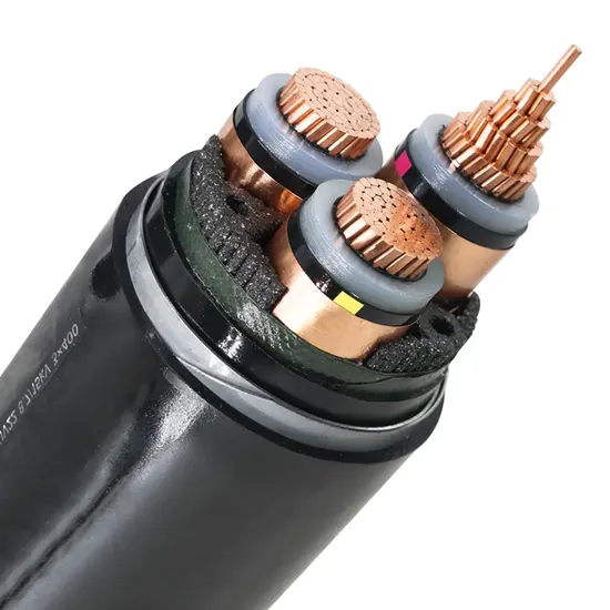 cavo di alimentazione elettrica corazzato isolato LSZH di alluminio di rame del conduttore di media tensione di 11kv 15kv 20kv 33kv 35kv singolo o 3 del centro XLPE